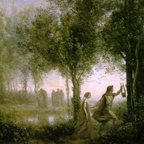 Orpheus Leading Eurydice by the Hand from Hades