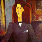 Jean Cocteau by Modigliani