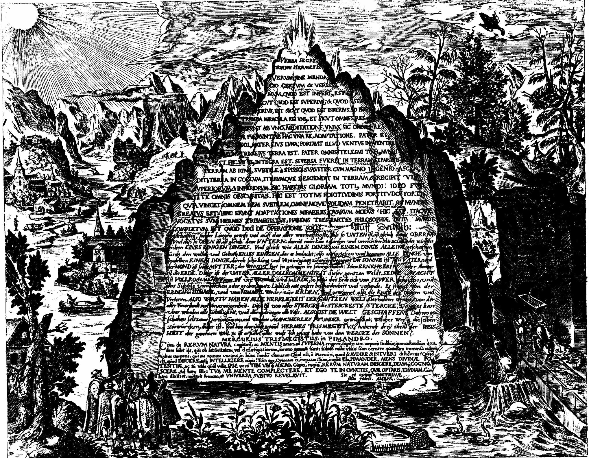 Emerald Tablet Source Alchemy And Mysticism From The Hermetic Museum Author Heinrich Khunrath Work Amhitheat Emerald Tablets Of Thoth Egyptian Gods Magick