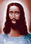 Color Portrait of Jesus by H.S.L.