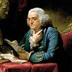 Benjamin Franklin in 1767